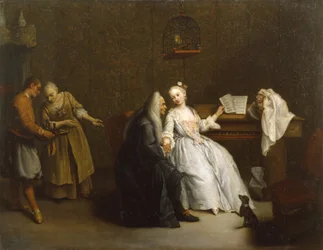 The Music Lesson, c.1760